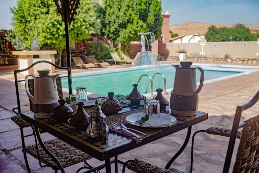 La Kasbah Du Jardin Bed and Breakfast Ait Benhaddou Exteriör bild